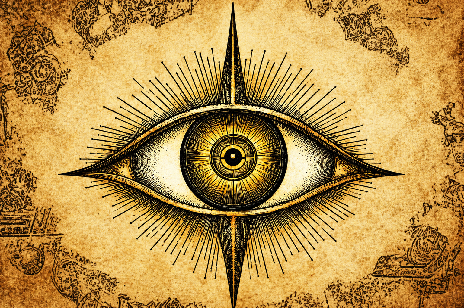 One eye emblem